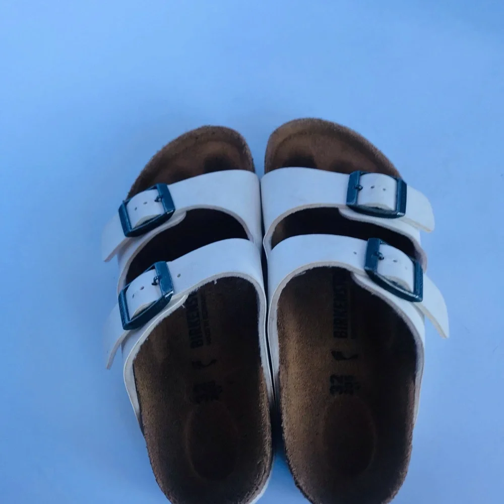 Birkenstock White Kids‎ Sandals
